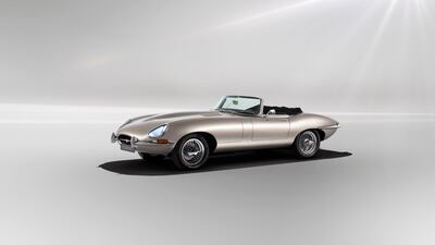 The zero-emissions Jaguar E-Type. Jaguar Land Rover