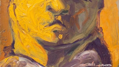 Humam Al Sayyed Untitled. Oil on Wood. Courtesy Atassi Foundation