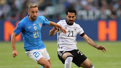 Davide Frattesi 3 - Replaced at half-time. Couldn’t get close to Gundogan or Kimmich and along with his fellow midfielders, failed to track the runs of Muller and others on numerous occasions. Getty