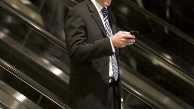 Visa’s study showed that professionals ages 18 to 29 who earn more than Dh35,000 per month ‘are more inclined towards luxury as a display of status’. Jeff Topping / The National