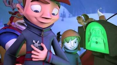 A scene from Santa's Magic Crystal.