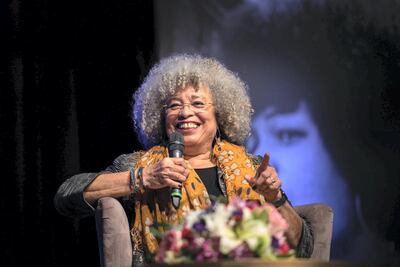 Activist Angela Davis will be in attendance. Getty.