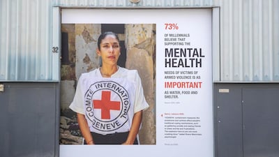 Mental health has become a priority during Covid-19, with thousands seeking help online, health officials said. Antonie Robertson / The National