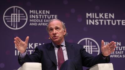 Raymond Dalio, co-chairman and co-chief investment officer of investment firm Bridgewater Associates. EPA