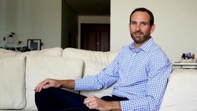 David Cox retired at 48 after having enough of full-time employment. Satish Kumar / The National