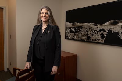 Debra Ludban, Gateway vehicle systems integration manager at Nasa, has said the project will lead the way to further space exploration. Antonie Robertson / The National