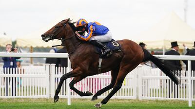 Paddington ridden by Ryan Moore wins The St James's Palace Stakes for trainer Aidan O'Brien on day one of Royal Ascot on June 20, 2023. PA