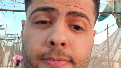 Ahmad Al Shaer, 25, left the besieged enclave in May last year. Photo: Ahmad Al Shaer