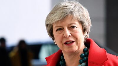 Theresa May said that rejecting her deal could prevent Britain's exit from the EU. EPA