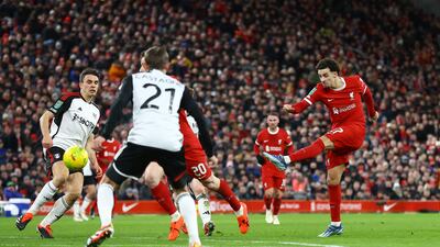 Drilled game’s first shot straight at keeper in sixth minute then did the same at start of second half. Levelled for Liverpool in 67th minute after shot from outside box took huge deflection off Tosin. In great form at moment. Reuters
