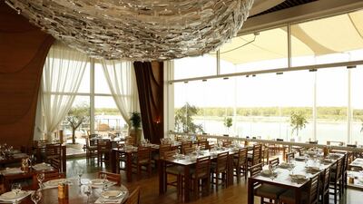 Flooka features a silvery fish ornament suspended from the ceiling, Courtesy Flooka