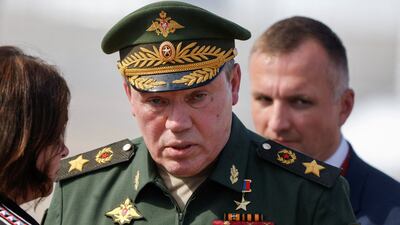 Gen Valery Gerasimov might have hoped to oversee the war from the comfort of Moscow, but he will now be much closer to the front line. Reuters