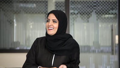 Alia Al Mazrouei, who runs three companies, including her family firm. Christopher Pike / The National