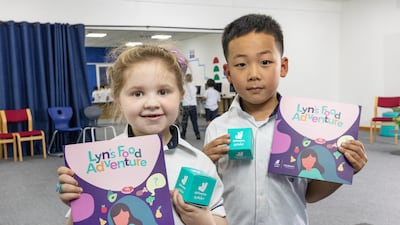 Lyn's Food Adventure teaches children about food waste. Photo: Deliveroo x Taaleem