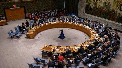 Members of the Security Council, which has five permanent members and 10 non-permanent, preside on a rotating, month-to-month basis. AFP