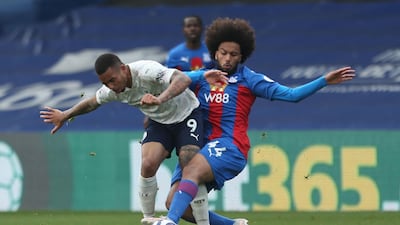 Jairo Riedewald - 4: Dutch midfielder barely touched ball in opening 45 minutes as City dominated possession. Little improvement after break and was given midfield lesson by Fernandinho. AFP