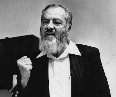 A key leader of National Conservatism, Israeli-American academic, Yoram Hazony, is an admirer of Meir Kahane, pictured here. Kahane was a rabbi who founded the most extreme anti-Arab movement in Israeli politics. The Denver Post