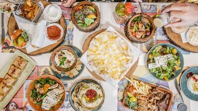 Hala Lebanese Organic cafe serves a selection of foods from the Levantine culture. Courtesy Hala Lebanese Organic cafe