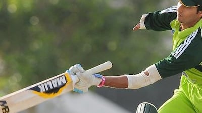 Matloob Qureshi was the player of series for Pakistan in the ODIs with England.