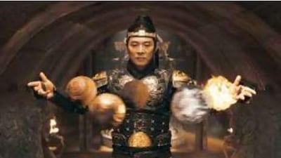 Jet Li plays the emperor in The Mummy: Tomb of the Dragon Emperor , the third instalment of the series.
