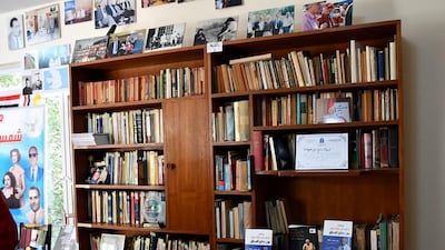 Mrs Hafidh hopes the library will become a cultural hub in Baghdad. Photo by Kareem Al Dafaa.