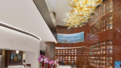 The lobby at the St Regis Istanbul, Turkey. Courtesy Starwood Hotels