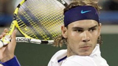 Rafael Nadal will aim to go one better in Abu Dhabi.