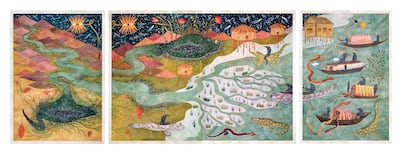 Rithika Merchant's Transtidal (2022). Photo: Rithika Merchant