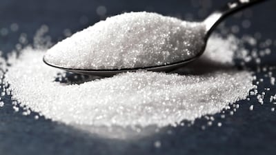 pile mountain teaspoon sugar CREDIT: iStock
