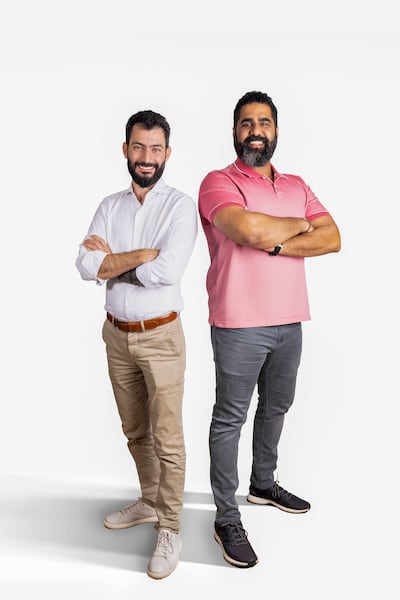 Alfred Manasseh and Alharith Alatawi, two of the three founders of Shaffra. Photo: Shaffra