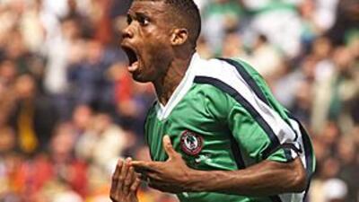 Sunday Oliseh's goal settled the deal with Spain.