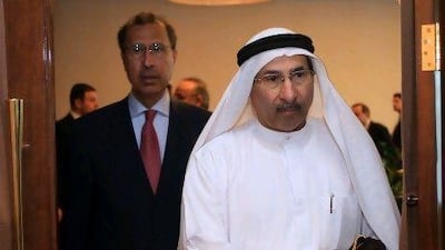 Sultan al Suwaidi, the Central Bank governor. Chinese curbs make buying assets tough.Ravindranath K / The National