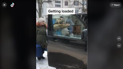 A screengrab from the ready2rocklandscaping TikTok account. The two Scottish gardeners have so far rescued seven people. Photo: ready2rocklandscaping/TikTok