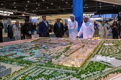 Delegate can see Abu Dhabi's vision for the future at LIVEX 2026. Victor Besa / The National