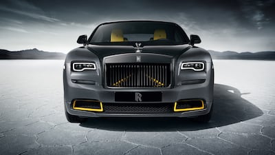 The Rolls-Royce Wraith Black Arrow is a luxury coupe. Photo: Rolls-Royce Wraith Black Arrow