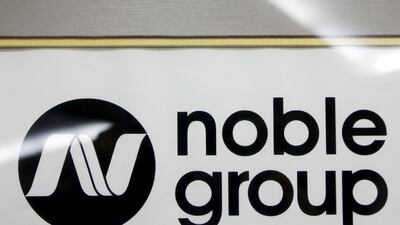 Noble Group rallied strongly in Singapore. Edgar Su : Reuters