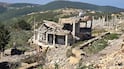 A house destroyed by an Israeli attack in the southern Lebanese village of Beit Lif on Wednesday. AFP