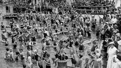 Bristol keeps cool at the Blue Lagoon in 1937