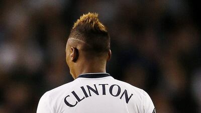 Tottenham's Clinton N'Jie shown on Tursday during Spurs' Europa League match at White Hart Lane against Qarabag. Andrew Boyers / Action Images / Reuters