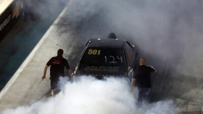 Saleh Mohamed Salah Uddin competing in the Open category. Pawan Singh / The National