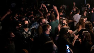 More than 1,000 Barcelona residents are participating in a medical study to evaluate the effectiveness of same-day coronavirus screening to safely hold cultural events. AP