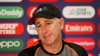 Cricket - ICC Cricket World Cup Final - New Zealand Press Conference - Lord's, London, Britain - July 12, 2019 New Zealand head coach Gary Stead during a press conference Action Images via Reuters/Andrew Boyers