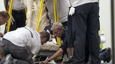 The young King Louis XIV was keen to associate himself with the magnificence of the Greek sun god. Christopher Pike / The National