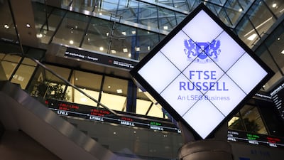 The FTSE 100 has passed the 10,000 points mark for the first time. Getty Images