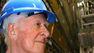Emeritus professor at the University of Edinburgh, British Peter Higgs is seen. AFP Photo / University Of Edinburgh / Peter Reid
