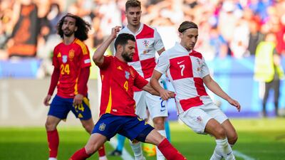 Real Madrid veteran was rarely troubled with Spain coasting to victory and there will be far bigger tests to come for this defence. AP