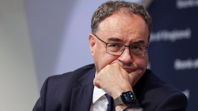 Bank of England governor Andrew Bailey. Reuters