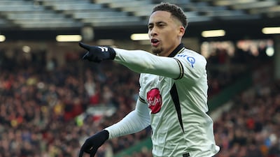 Bournemouth midfielder Marcus Tavernier celebrates after scoring the second goal. AFP
