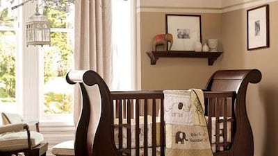 "Light, soft colours work best for babies: light pinks, yellows, greens and blues, something that feels very natural,” says one Dubai designer