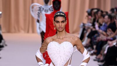 The Jean Paul Gaultier haute couture autumn/winter 2022-2023 show as part of Paris Fashion Week.
